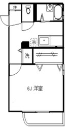 パラドール上原の物件間取画像